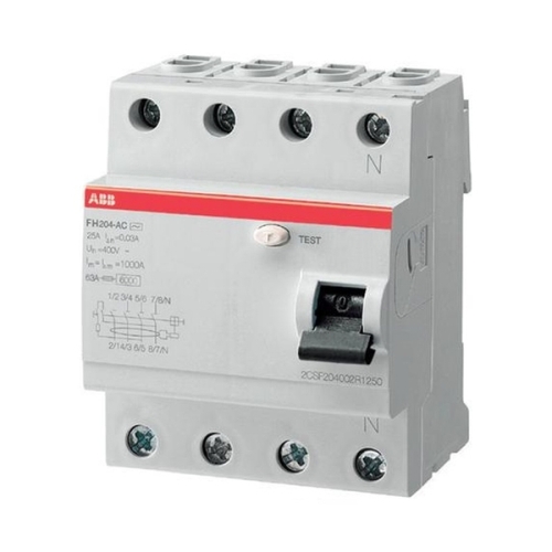 ABB chránič proudový FH204 AC-63/0.03 4-pól. 6kA