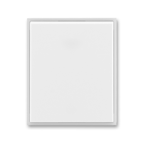 ABB ELEMENT kryt spínače jednoduchý ;bílá/led.bílá
