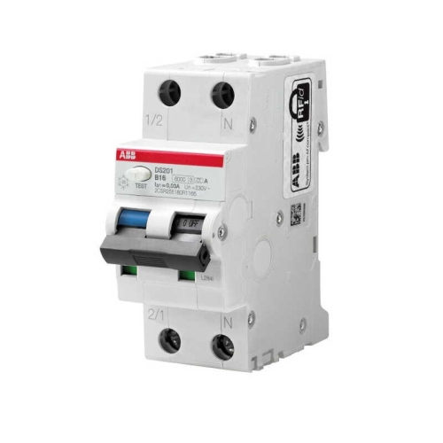 ABB jističochránič DS201 B6 AC30 1+N 6kA