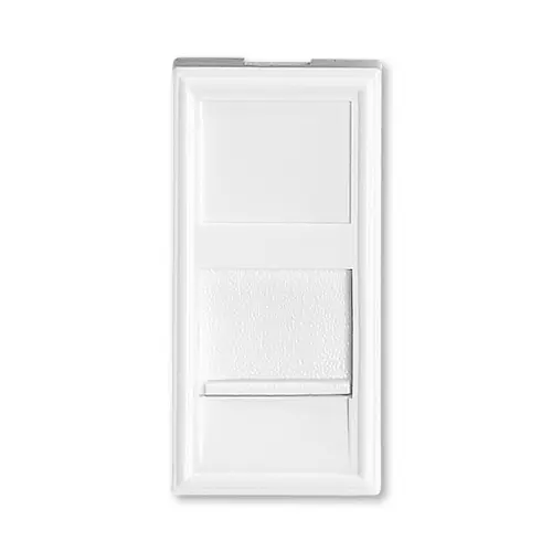 ABB PROFIL modul zásuvka datový 22.5x45 pro konektor RJ45 ;bílá