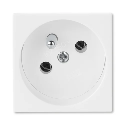 ABB PROFIL zásuvka 1-násobná 2P+PE 45x45mm ;bílá