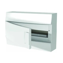 ABB rozvodnice na omítku Mistral41F 18mod. IP41 plná dvířka bílá N/PE