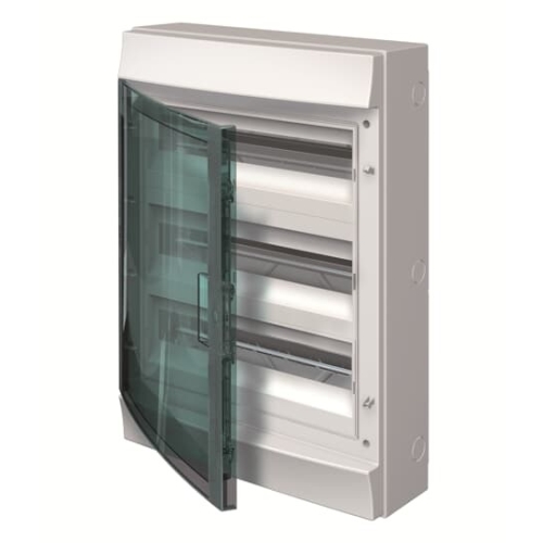 ABB rozvodnice na omítku Mistral65H 54mod. IP65 průhledná dvířka bílá