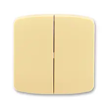 ABB TANGO kryt spínače dělený ;béžová