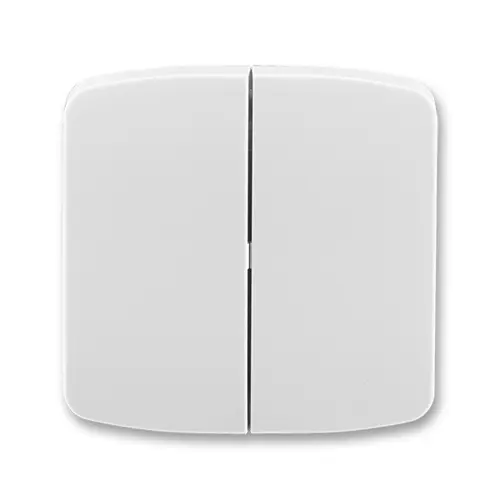 ABB TANGO kryt spínače dělený ;šedá