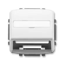 ABB TANGO kryt zásuv. datové jednonásobný ;bílá