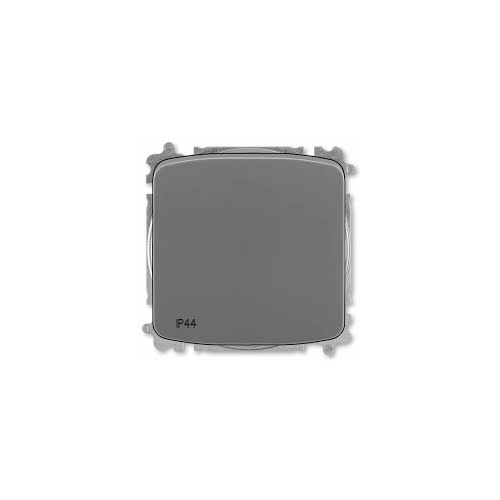 ABB TANGO přepínač střídavý ř.6 bezšroub. IP44 ;kouř.šedá