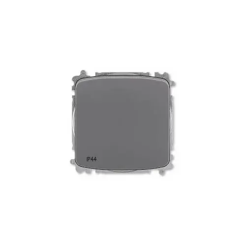 ABB TANGO přepínač střídavý ř.6 bezšroub. IP44 ;kouř.šedá
