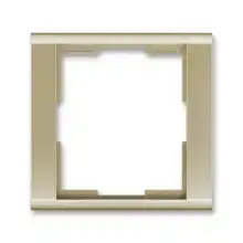ABB TIME rámeček jednonásobný ;šampaňská