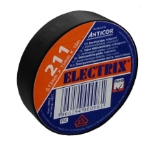 ANTICOR páska.elektroizol.PVC 211.Electrix 19x10 ;černá