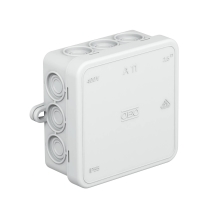 BETTERMANN krabice na omítku A 11 HF RW 85x85x40mm IP55 ;bílá