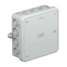BETTERMANN krabice na omítku A 14 HF RW 100x100x38mm IP55 ;bílá