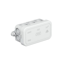 BETTERMANN krabice na omítku A 6 HF RW 80x43x34mm IP55 ;bílá