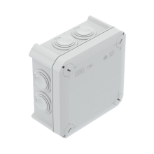 BETTERMANN krabice na omítku T 60 RW 114x114x57mm IP66 ;bílá