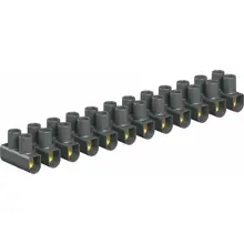 BETTERMANN řadová svorkovnice 74CE-SW 12x6mm ;černá