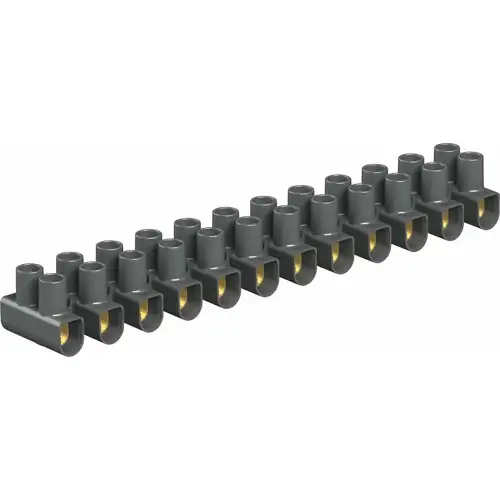 BETTERMANN řadová svorkovnice 74CE-SW 12x6mm ;černá