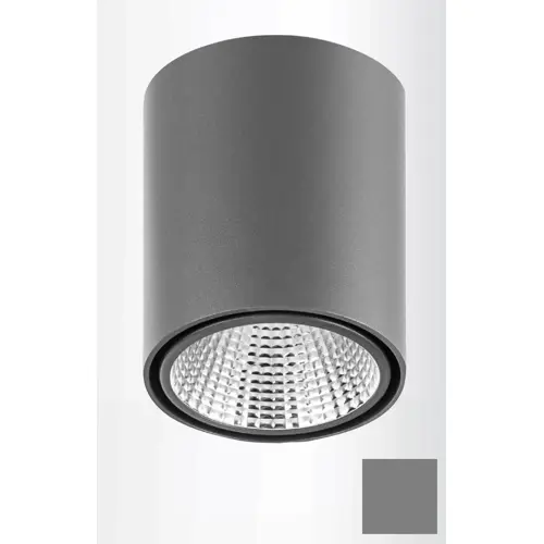 DEOS LED downlight S800 1x14W 2000lm/830/36° ;antracit.3.FL