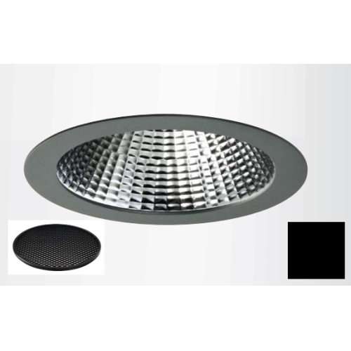 DEOS LED downlight V-130 29W 3600lm/840/WF ;černá.3 FH