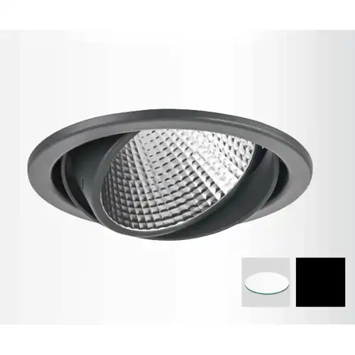 DEOS LED downlight V-718 14W 830 SP+akryl; černá