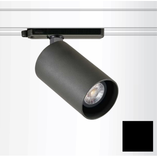 DEOS svít tracklight LED L136 14W ARCN50/930/40° ;černá B3