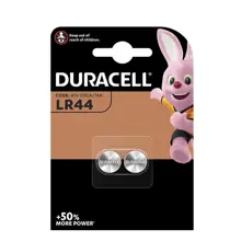 DURACELL baterie alkalická knoflíková LR44/A76 ;BL2