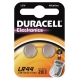 DURACELL baterie alkalická knoflíková LR44/A76 ;BL2