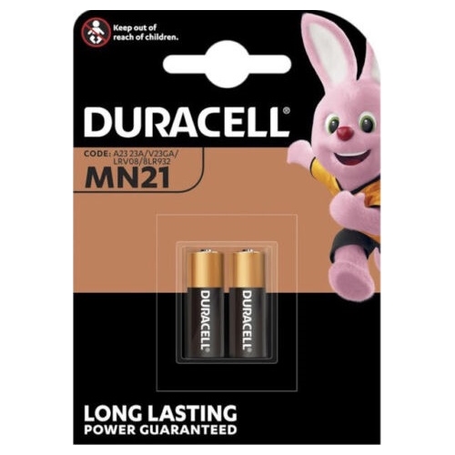 DURACELL baterie alkalická MN21/A23 ;BL2