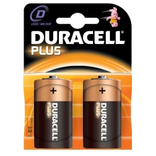 DURACELL baterie alkalická PLUS D/LR20/MN1300 ; BL2