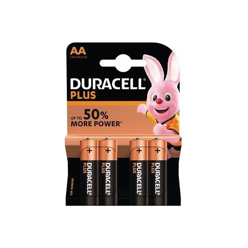 DURACELL baterie alkalická PLUS NEW AA/LR6/MN1500 ;BL4