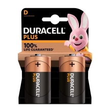 DURACELL baterie alkalická PLUS NEW D/LR20/MN1300 ;BL2