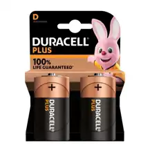 DURACELL baterie alkalická PLUS NEW D/LR20/MN1300 ;BL2