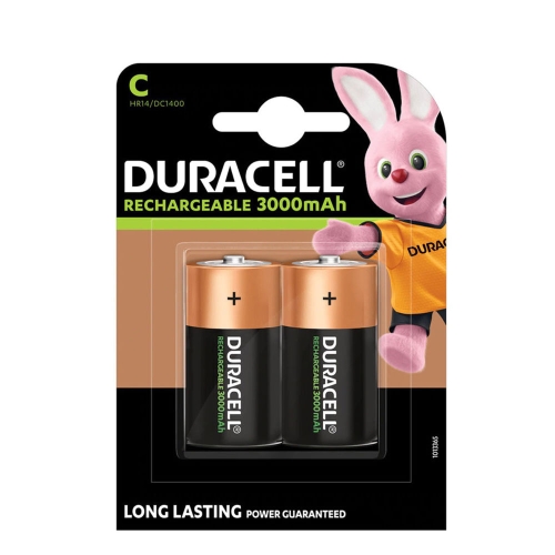 DURACELL baterie nabíjecí 2200mAh C/HR14 ;BL2