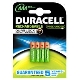 DURACELL baterie nabíjecí STAY.CHARGED 850mAh AAA/HR03 ; BL2