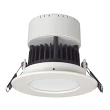 DURALAMP downlight RTF 10cm 8W/840 540lm/120° NonDim 30Y; bílá/opál˙
