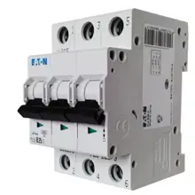 EATON jistič PL6 3-pól. 20A B 6kA