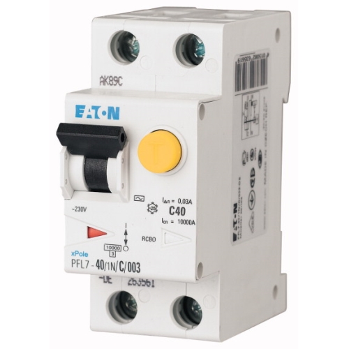 EATON proudový chránič 1N-pol 40A 0.03A PFL7-40/1N/B/003