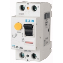 EATON proudový chránič 2-pól 25A 30mA 6kA /286492/