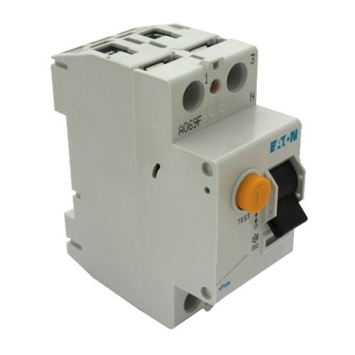 EATON proudový chránič 2-pólový 40A 30mA /263579/ DE 10kA