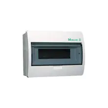 EATON rozvodnice na omítku BC-O-1/8-ECO 8mod. IP40 průhledná dvířka bílá N/PE