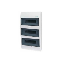 EATON rozvodnice na omítku BC-O-3/36-ECO 36mod. IP40 průhledná dvířka bílá N/PE