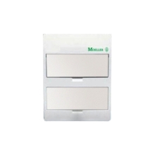 EATON rozvodnice pod omítku BC-U-2/24-TW-ECO 24mod. IP40 plná.dvířka bílá N/PE
