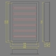 EATON rozvodnice pod omítku BF-U-6/198-C 198mod. IP30 plná.dvířka bílá N/PE