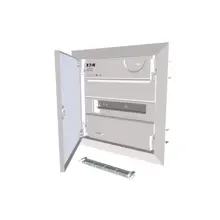EATON rozvodnice pod omítku KLV-12UPS-F 12mod. IP30 plná dvířka šedá N/PE