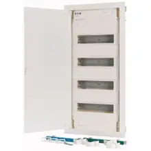EATON rozvodnice pod omítku KLV-48UPS-F 48mod. IP30 plná dvířka šedá N/PE