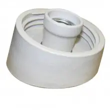 EC kopyto porc.šikmé pro svítidlo přisazené, žárovka Kód:5722