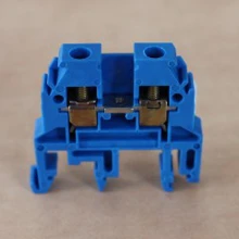 EL.BEČOV můstek.nulový na DIN RSA 4 A tmavá modrá /A131131/