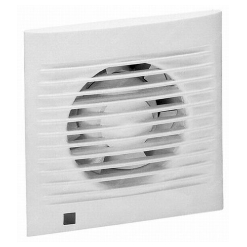 ELDESIGN ventilátor DECOR 100 CRZ IP44 vc.zp.klapky + dobeh 1-30m.