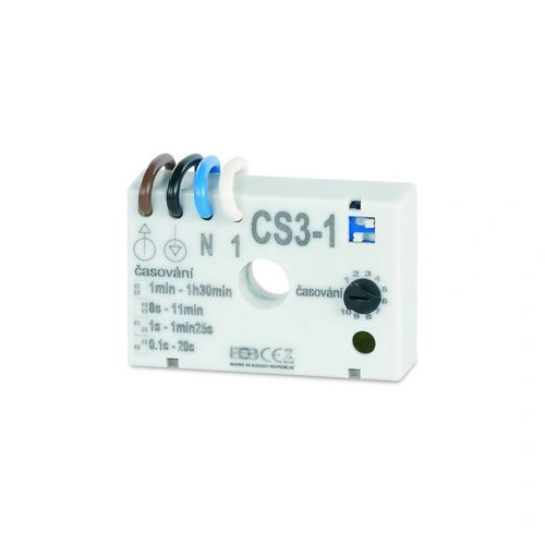 ELEKTROBOCK časový spínač CS3-1 pro ventilátory ;pod vypínač