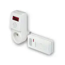 ELEKTROBOCK zvonek bezdrátový BZ3-1S 1xpřij./1xtlac. 60m/zas. ;spín.zas. blikání