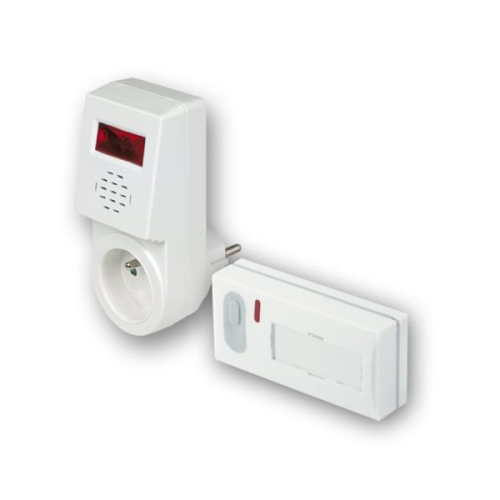 ELEKTROBOCK zvonek bezdrátový BZ3-1S 1xpřij./1xtlac. 60m/zas. ;spín.zas. blikání